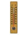 Wall Thermometer Wood For Room Temperature Meter. 