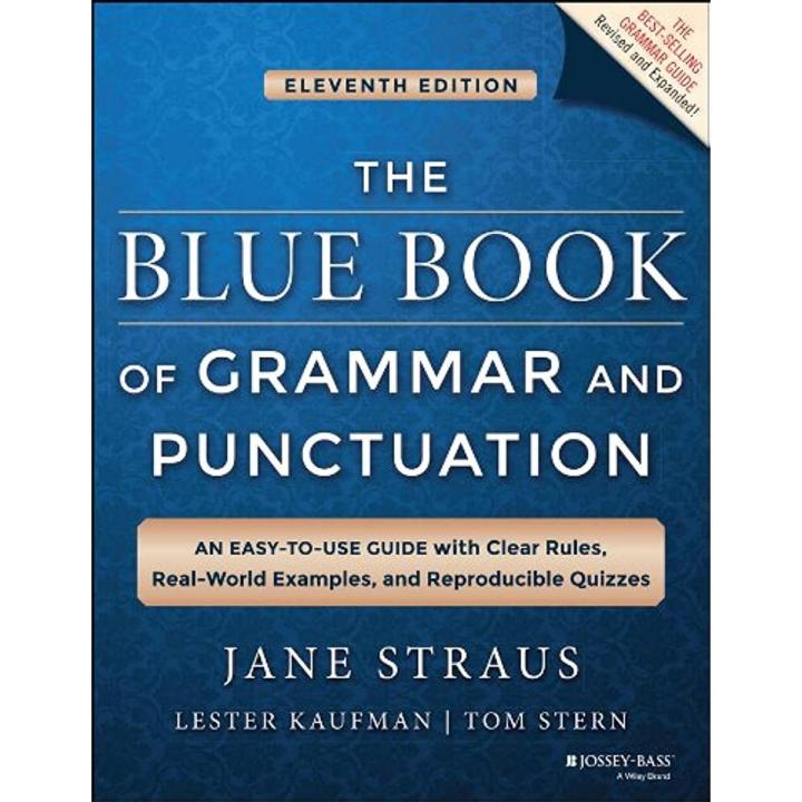 the blue book of grammar and punctuation by lester kaufman and jane straus book (Urdu Bazar)