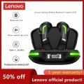 Lenovo - GM3 TWS True Wireless Competitive Gaming Bluetooth Headset Dual In-Ear Mobile Game Eating Chicken Special No Delay. 