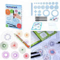 New Spirograph Deluxe Set Design Tin Set Draw Spiral. 