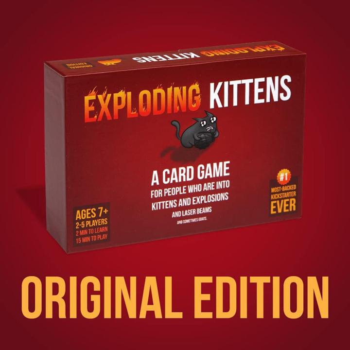 Exploding Kitten Card Game Series For Kids