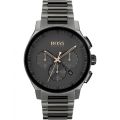 NEW GENUINE HUGO BOSS OCEAN EDISION 1513703 YELLOW GOLD MESH STRAP MENS WATCH. 