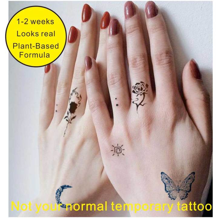 【Good-Love Store】CWP  GZ241 Semi Permanent Lasting Inkbox Tattoo Fake Tattoos for Hand Body