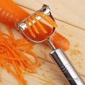 2-In-1 Vegetable Potato Slicer Grater Julienne Peeler Shredder. 