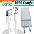 Original Oppo-High Speed Mobile Charger for All Android Phones With Type-C Cable. 