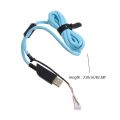 USB Mouse Cables Nylon Wire Replacement DIY Umbrella Rope Mouse Cable Line for FK2 EC1-B EC1-A EC1-B FK1 ZOWIE Mouse. 