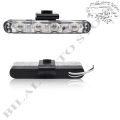 16 LED Universal Car Grill Smart Daytime Running Flasher DRL LED Light Red / Blue Strobe Flashing Modes Light For All Cars & Jeep 4x4, Strobe Light 4 Pcs Set With Remote Control. 