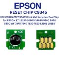 C9345 C12C934591 Ink Maintenance Box Chip for EPSON ET 16150 16600 16650 5880 5850 5800 WF 7845 7840 7830 7820 4830 4820. 