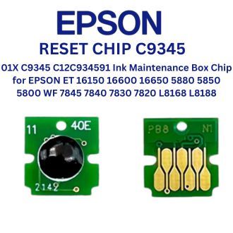 C9345 C12C934591 Ink Maintenance Box Chip for EPSON ET 16150 16600 16650 5880 5850 5800 WF 7845 7840 7830 7820 4830 4820