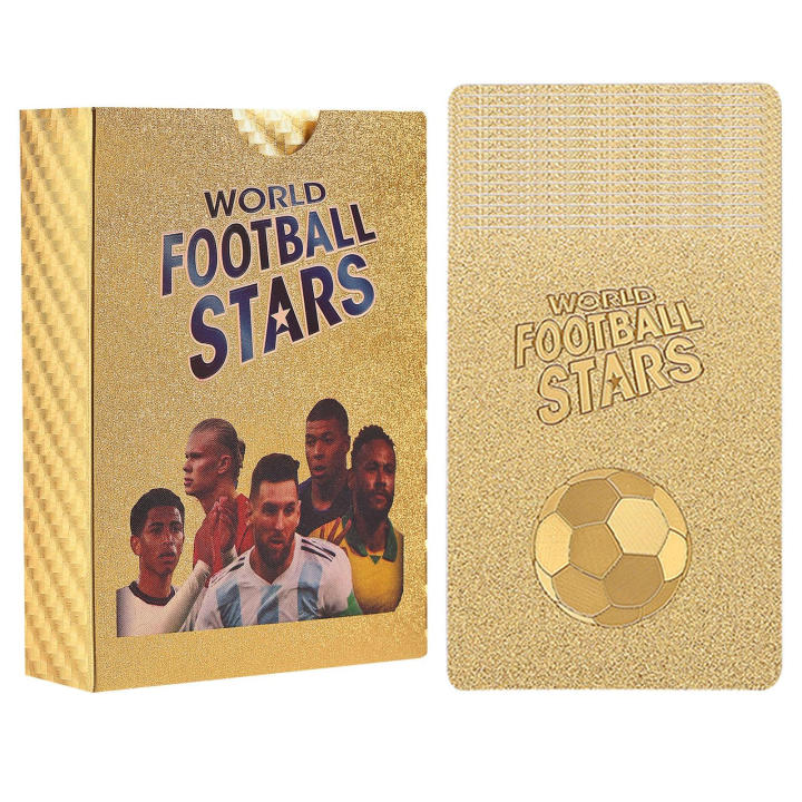Soccer%20Star%20Card%20Football%20Player%20Fan%20Cards%2050%20Sheets%20European%20and%20American%20Football%20Star%20Footballers%20Gold%20Foil%20Cards%20Gifts%20-%20Image%208