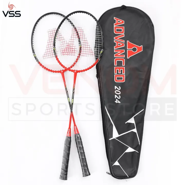 Advanced Speed 2024 Badminton Racket Set (2 Rackets + Full Cover) for 2 ...