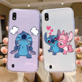 Classic Stitch Case For Samsung Galaxy A10 Phone Cover Cartoon Girl Gift Soft TPU Coque Funda For Samsung A 10 galaxyA10 Cute. 