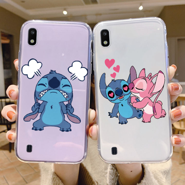 Classic Stitch Case For Samsung Galaxy A10 Phone Cover Cartoon Girl Gift Soft TPU Coque Funda For Samsung A 10 galaxyA10 Cute