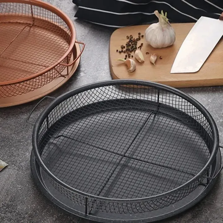 Mesh%20Baking%20Tray%20Non-Stick%20Round%20Baking%20Pan%20Chips%20Crisping%20Basket%20Microwave%20Oven%20Copper%20Baking%20Tray%20BBQ%20Tray%20-%20Image%203