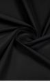Pure Jet-Black Suit Of Washing-Wear Unstitched Fabric For Men (shalwarkameez). 