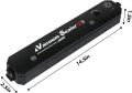 Vacuum Sealer Machine - Automatic Food Sealer for Food Preservation, Suitable for Dry & Moist Food, Portable Sealer with 10 Vacuum Sealer Bags. 