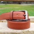 Export Quality Mustard Leather Belt. 