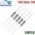 10PCS All Values of 1W 2W Carbon Film Resistor 1 Watt 2 Watt Resistors. 