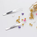 Cake decoration tweezers clip stainless steel straight head elbow birthday cake tools supplies brush small brush. 
