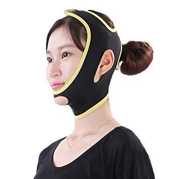 Face Shaper Lift Up Belt - Black