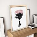 4 Sticks/Set DIY Solid Wooden Frame for Wall Art Picture Oil Painting Canvas cadre photo рамки для картин Home Decor. 