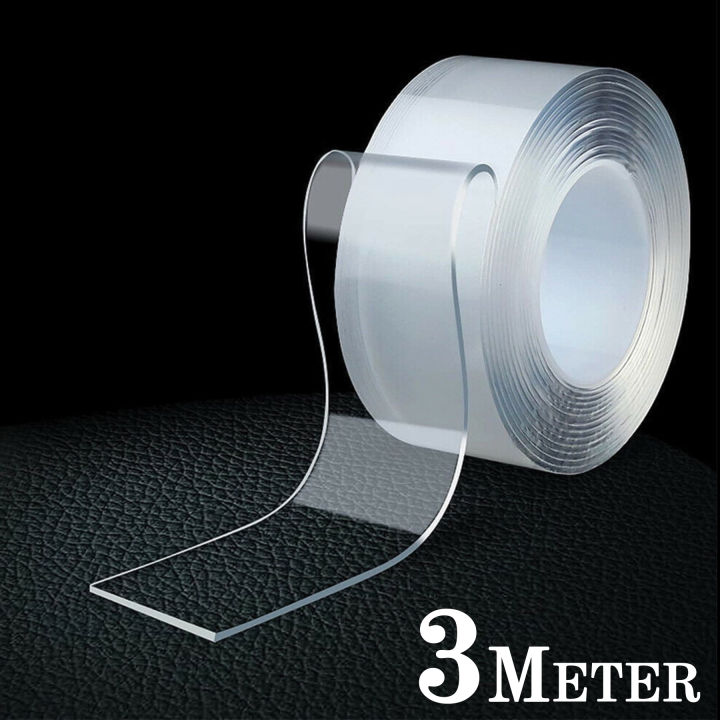 Topseal%20Tape%20-%20Nano%20Tape%20-%20Double%20Side%20Washable%20Silicon%20Transparent%20Tape%20-%203%20Meters%20-%20Transparent%20-%20Unisex%20-%20Pack%20Of%201%20-%20Image%202
