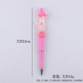 Barbie series girl, high-value cute cartoon love ballpoint pen Pink series multi-functional ballpoint pen. 