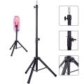 Hair Dummy Stand Tripod Training Mannequin Head Holder Iron Display Hair Stand Black Styling Making Wigs Displaying. 