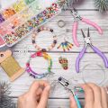 Jewelry Pliers Set, 3 Pack Jewelry Making Tools Kit Round Nose Pliers,Needle Nose Pliers,Wire Cutters for Jewelry Making. 