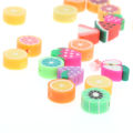 50pcs 10mm DIY Jewelry Findings Polymer Clay Beads Fruit Pieces Slices. 