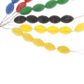 Rubber Float Stops Space Beans Oval Stopper Connector Line Buoys Fishing Float. 