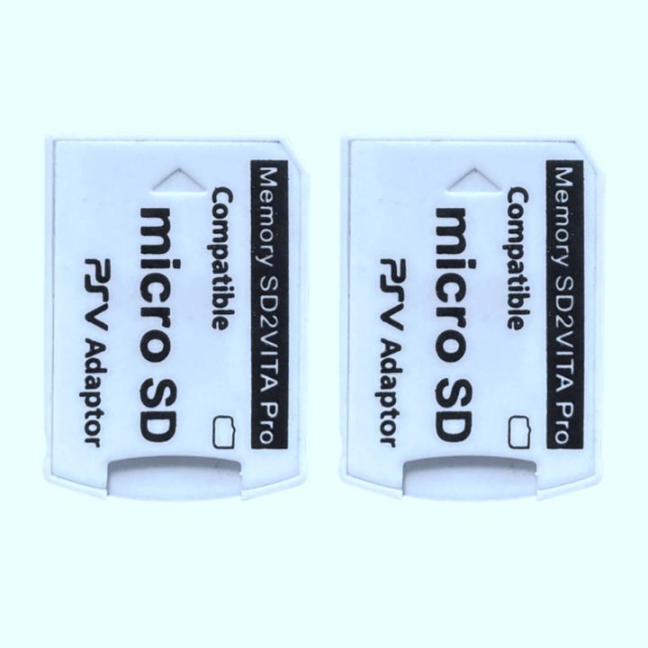2X Version 6.0 SD2VITA For PS Vita Memory TF Card for PSVita Game Card PSV 1000/2000 Adapter 3.65 System