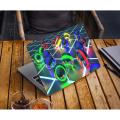 light bool wavas  laptop skin vinyl sticker decal 12 13 13.3 14 15 15.4  15.6 inch laptop skin sticker cover art decal protecter skin sticker. 