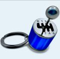 Creative Car 6 Speed Gearbox Gear head Keychain Manual Transmission Lever Metal Key Ring Car Refitting Metal Pendant. 
