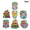 Travel Pakistan Cities Series Fridge Magnets, 3D Souvenirs, Lahore, Hunza, Karachi, Islamabad, Skardu, Bahawalpur Designs By MugArt. 
