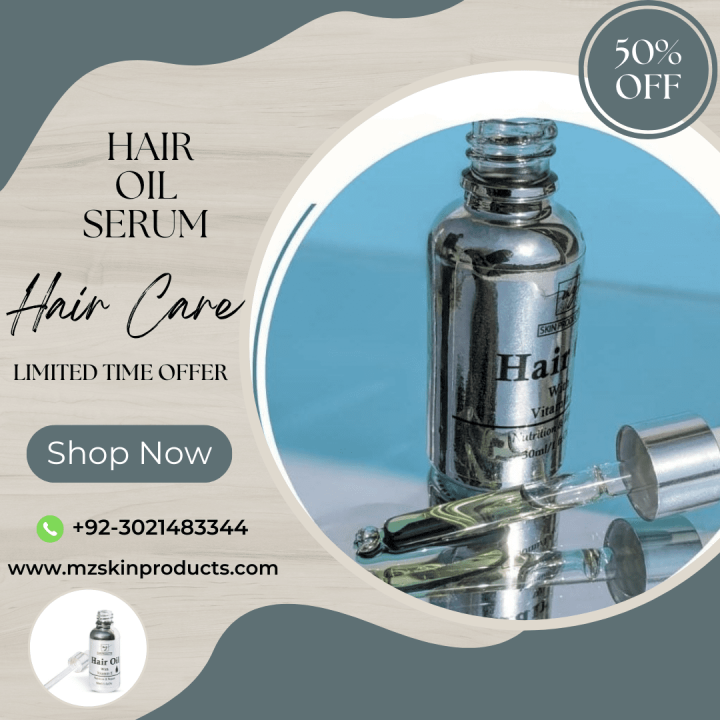 HAIR SERUM | SERUM | Hair Fall | HAIR OIL|  SERUM FOR HAIR | Vitamin E | 30ML | MZ SKINCARE
