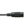 2X 5.5mm x 2.1mm DC Power Jack Male to Female Extension Cable Cord Lead ConnectorCable Length:1.2 M. 
