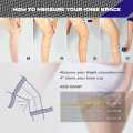 1 Piece Professional Knee Brace, Best Knee Compression Sleeve Support for Men Women with Patella Gel Pads &Side Stabilizers, Medical Grade Knee Support knee Sleeves for Running, , Arthritis, ACL,Joint Pain Relief, Injury Recovery. 