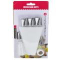 Icing Bag Set With 8 Nozzles for Cake Decoration. 