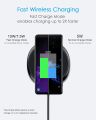 Fast Wireless Charger, NANAMI 7.5W Charging Pad Compatible Phone 13/13 mini/12/SE 2/11/11 Pro/XS Max/XR/X/8 Plus, 10W Qi Charger for Samsung Galaxy S21/S20/S10/S9/S8/S7 Note 10+/9/8 & 5W AirPods 2. 