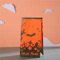 Cat Party Favors Halloween Candy Boxes Kraft Paper Gift Bags Pumpkin Gift Bags Horror House Decor. 