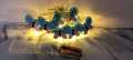Butterfly Shaped Metal Light Creative Pink Blue Butterfly Design Lovely Warm Light Fairy Light For Butterfly Theme Decoration. 