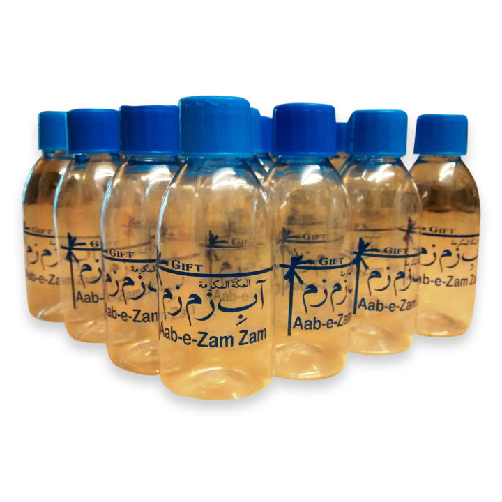 Zam Zam 120ml Plastic Bottles for Water, Pack of 50, Lightweight and Durable