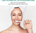 12000 Bristle Micro Nano Soft Toothbrush for Sensitive Teeth and Gums Care, Extra Soft Silko Toothbrush for Adults, Kids, Children and People with Braces. 