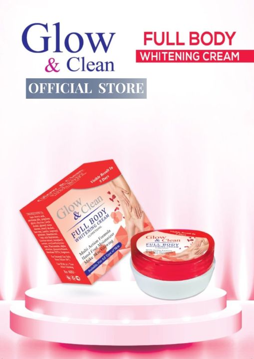 Glow and Clean Full Body Whitening Cream