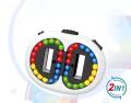 Fidgets Fun Puzzle Game, Puzzle Game Like Rubik’s Cube, Mind Game, Brain Teaser, Puzzle Toys, Learning Toys, Fidget Spinner Kids Toys, Double Flip 2 in 1, Rotating Puzzle Toy, Logical Puzzle Beans, Magic Bean Toys. 