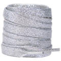 1Pair Fashion Glitter Shoelaces Colorful Flat Shoe laces for Athletic Running Sneakers Shoes Boot 1CM Width Shoelace Strings. 