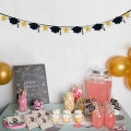 Graduation Party Banners Lightweight Blackboard Decor Graduation Pulling Flags. 