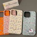 Cartoon Hello Kitty Cute Sanrio Graffiti Illustrat Tag Case Compatible for IPhone 13 12 16 11 14 15 Pro Max XR X 15 14 16 Plus XS Max Luxury Soft Case. 