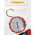 800PSI Refrigerant Manometer Air Condition Pressure Gauge Manometer Valve Manometro for R410A R22 R134A R404A. 